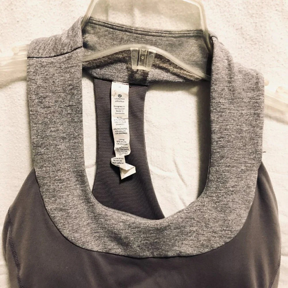 Lululemon Size 4  Racerback Tank Top Built In Bra - Picture 2 of 16